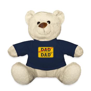 Best Dad Ever Father With 2 Kids - Teddy - French Navy - Vorne