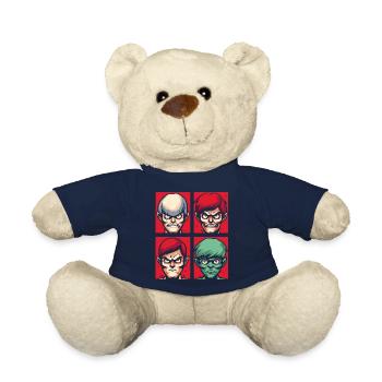 Cartoon-Gesichter des Zorns - Teddy - French Navy - Vorne