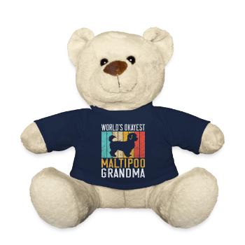 Maltipoo Gifts - Teddy - French Navy - Vorne