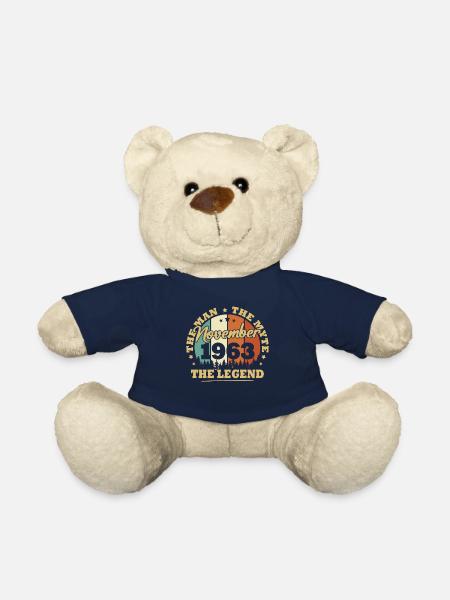 Jahrgang November 1963 Geburtstagsgeschenk 60 Jahre - Teddy - French Navy