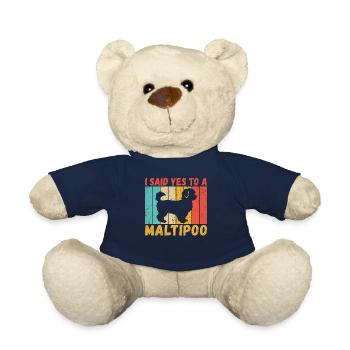 Maltipoo Gifts - Teddy - French Navy - Vorne