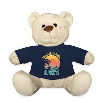 Für immer auf der Jagd nach Sonnenuntergängen Retro-Sommerurlaub - Teddy - French Navy - Vorne