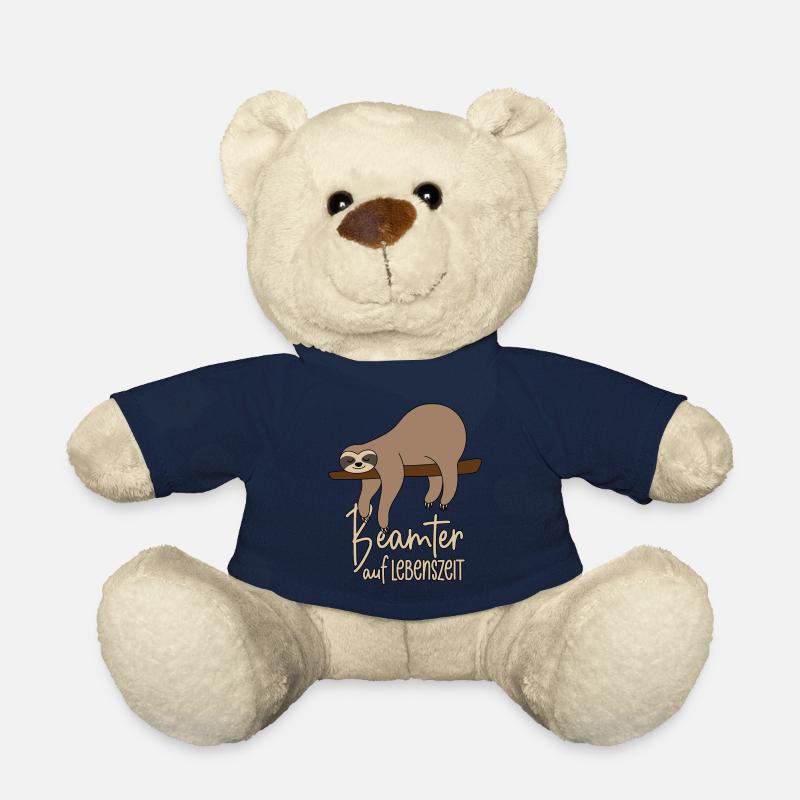 Faultier Beamter auf Lebenszeit - Teddy - French Navy