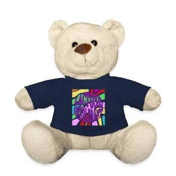 Lactose Intolerant Lactose intolerance - Teddy Bear - french navy - Front
