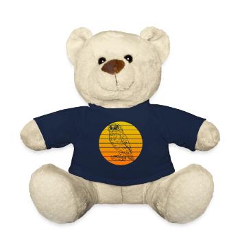 Einfach Eule - Teddy - French Navy - Vorne