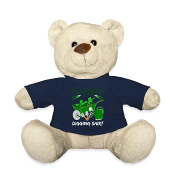 Garden Gardener Gardening Landscaping - Teddy Bear - french navy - Front