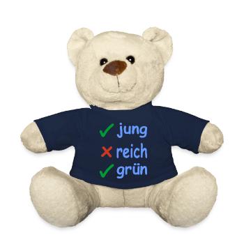 jung reich grün Version 2 - Teddy - French Navy - Vorne