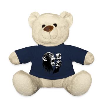 Monkey Band Leader | Monkey Orchestra - Teddy Bear - french navy - Front