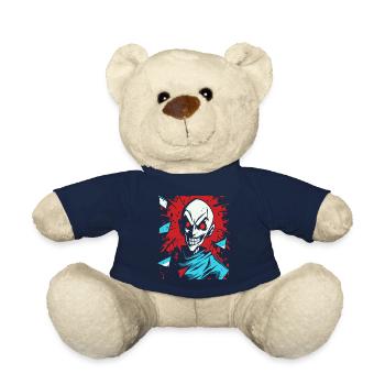 Grinsender böser Cartoon Nosferatu Vampir - Teddy - French Navy - Vorne