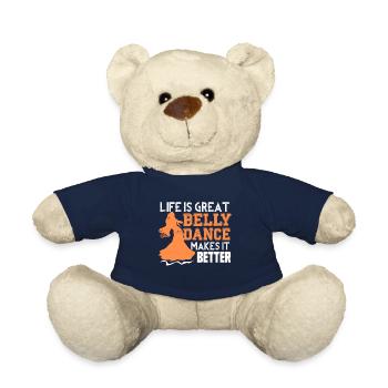 Belly Dance Belly Dance Makes Life Better - Teddy Bear - french navy - Front