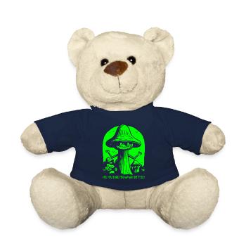Bist du sicher? Lustige unsichere Cartoon Pilze - Teddy - French Navy - Vorne
