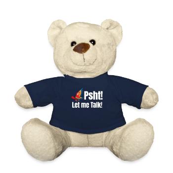 Shh - Teddy Bear - french navy - Front