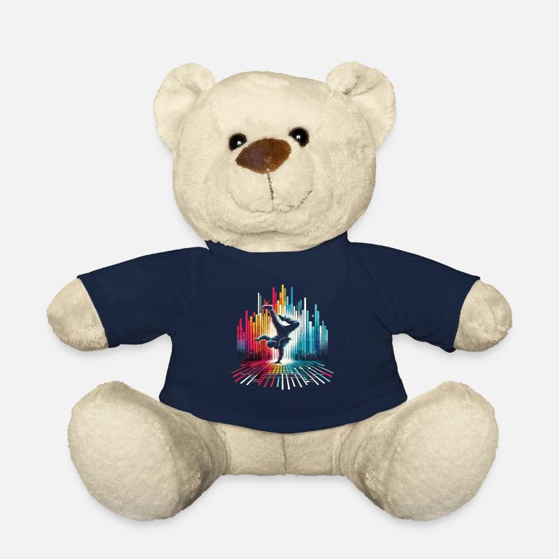 Breakdance Breakdancer Breakdance Enfants - Nounours - bleu marine
