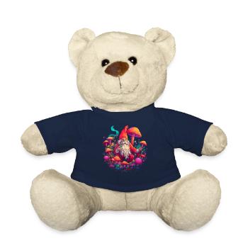Mushroom | Fantasy Pilze Wald Natur Goa Festival - Teddy - French Navy - Vorne