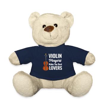Geigenspieler Machen Die Besten Liebhaber Geiger - Teddy - French Navy - Vorne