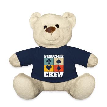 Binokel Pinochle - Teddy Bear - french navy - Front
