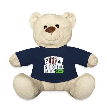 Binokel Pinochle - Teddy Bear - french navy - Front