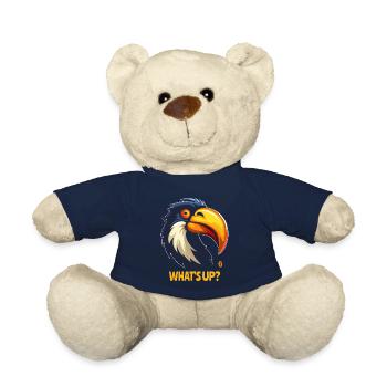 What's going on! Toucan Jungle Bird - Teddy Bear - french navy - Front