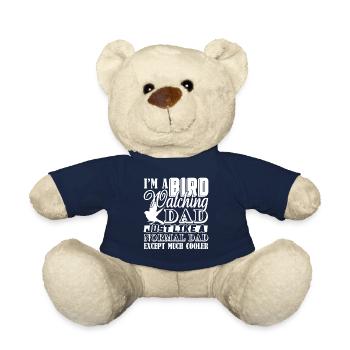Birdwatching Birdwatching Dad Is Cooler - Teddy Bear - french navy - Front