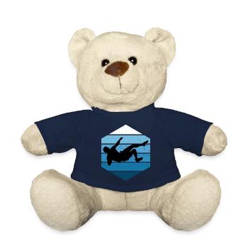 Escalade de bloc Femmes Grimpeur Escalade - Nounours - bleu marine - Devant