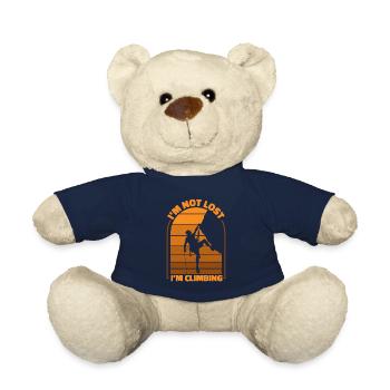I'm Not Lost I'm Climbing Speedklettern Kraxler - Teddy - French Navy - Vorne