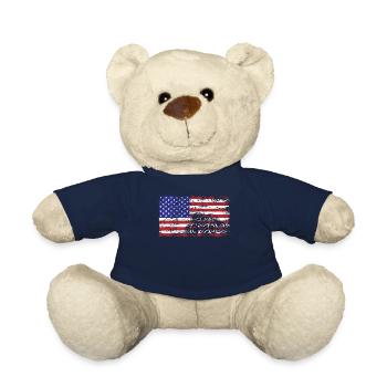 Monstertruck Abenteuer Horizont Geschenk - Teddy - French Navy - Vorne