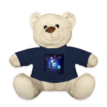 Space Photography Stargazing Telescope Astronomy - Teddy Bear - french navy - Front