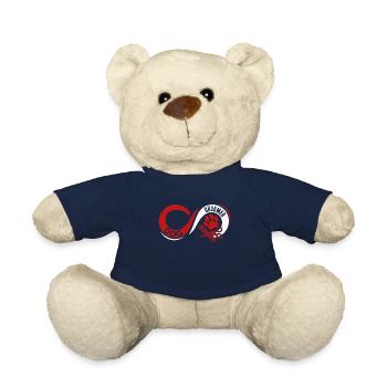 Dog Groomer Love Dog Groomer Infinity - Teddy Bear - french navy - Front