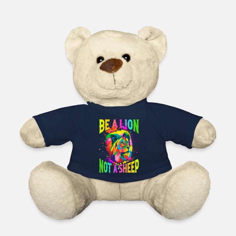 Be a lion, not a sheep - Teddy Bear - french navy