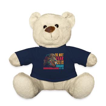 Do not be afraid, for I am - Teddy Bear - french navy - Front