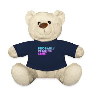 Probably Reading Smut Vintage Books Smut - Teddy Bear - french navy - Front
