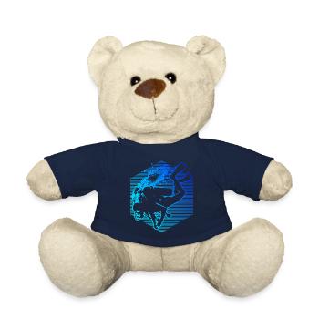 Plongée Libre Scuba Diver Homme - Nounours - bleu marine - Devant