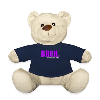 Bruh Formerly Known As Mom - Teddy Bear - french navy - Front