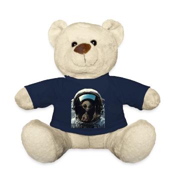 Urkomische Alien-Entführung Lustige Sonden-Astronautin - Teddy - French Navy - Vorne