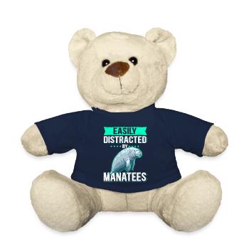 Lamantin lamantin lamantin lamantin cadeau - Nounours - bleu marine - Devant