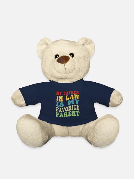 Plaisir familial préféré du fils et du père - A - Nounours - bleu marine