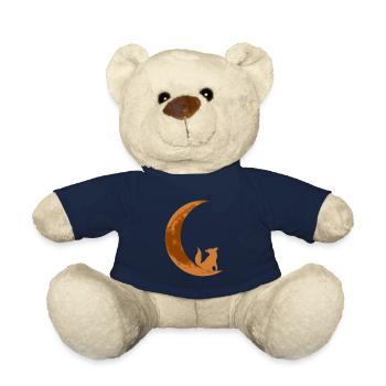 Cadeaux amusants pour les amoureux du renard - Nounours - bleu marine - Devant