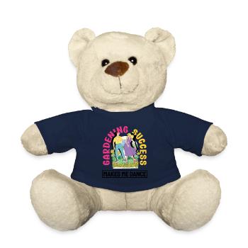 Jardinier joyeux - Nounours - bleu marine - Devant