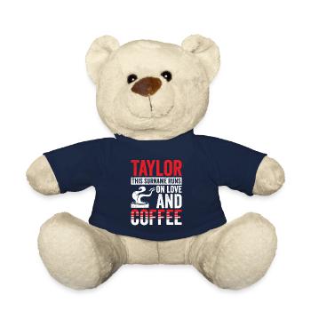 Taylor café disant idée cadeau de l’équipe de la famille - Nounours - bleu marine - Devant