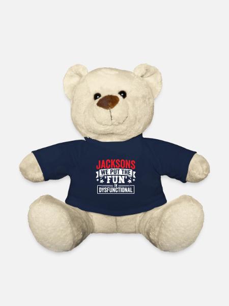 Idée cadeau de l’équipe de la famille Jackson de Jackson - Nounours - bleu marine