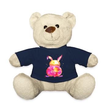Gute Laune Hase - Teddy - French Navy - Vorne