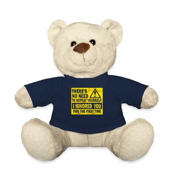 Il n’est pas nécessaire de vous répéter - Nounours - bleu marine - Devant
