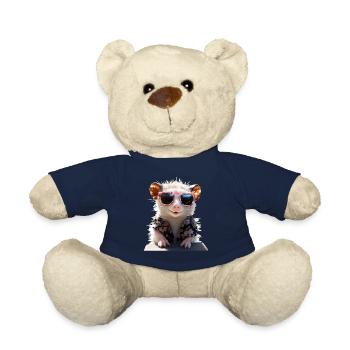 Opossum Opossum Didelphis Cute Opossums Possum - Teddy Bear - french navy - Front