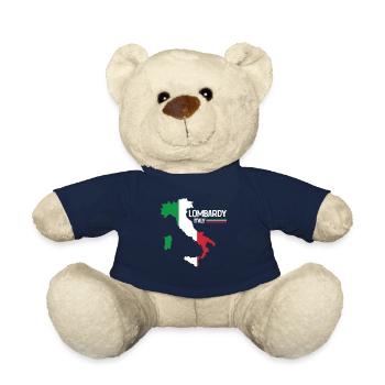 Lombardy Italy Lombardei Landkarte Region Italien - Teddy - French Navy - Vorne