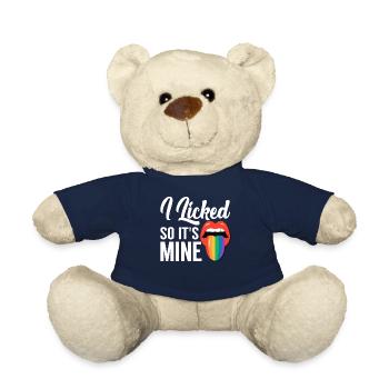 Lesbian Gifts - Teddy Bear - french navy - Front