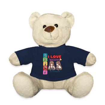 I Love Sketching - Teddy Bear - french navy - Front