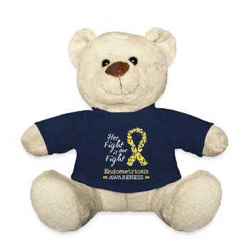 Ihr Kampf ist unser Kampf gegen Endometriose - Teddy - French Navy - Vorne