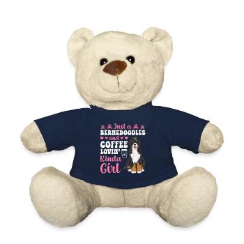 Bernedoodle Dog - Teddy Bear - french navy - Front