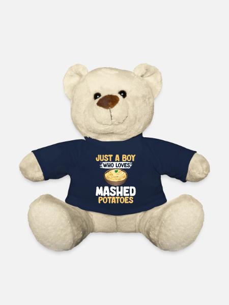 Mashed potatoes Mashed potatoes - Teddy Bear - french navy