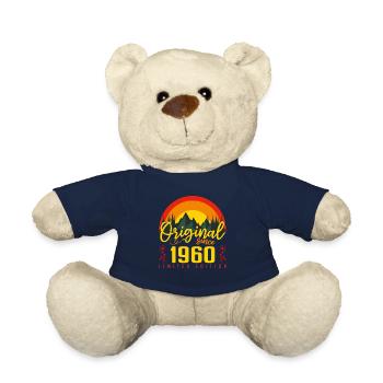1960 Geburtstag Jahrgang 1960 Geburtstagsgeschenk - Teddy - French Navy - Vorne